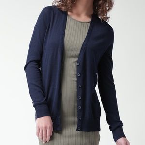 Navy Blue Cardigan